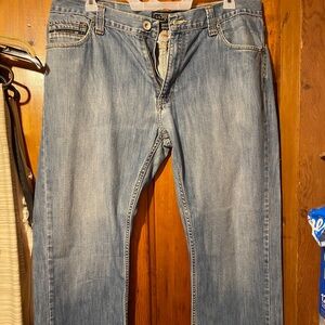 Men’s polo jeans 40x30. Previously loved